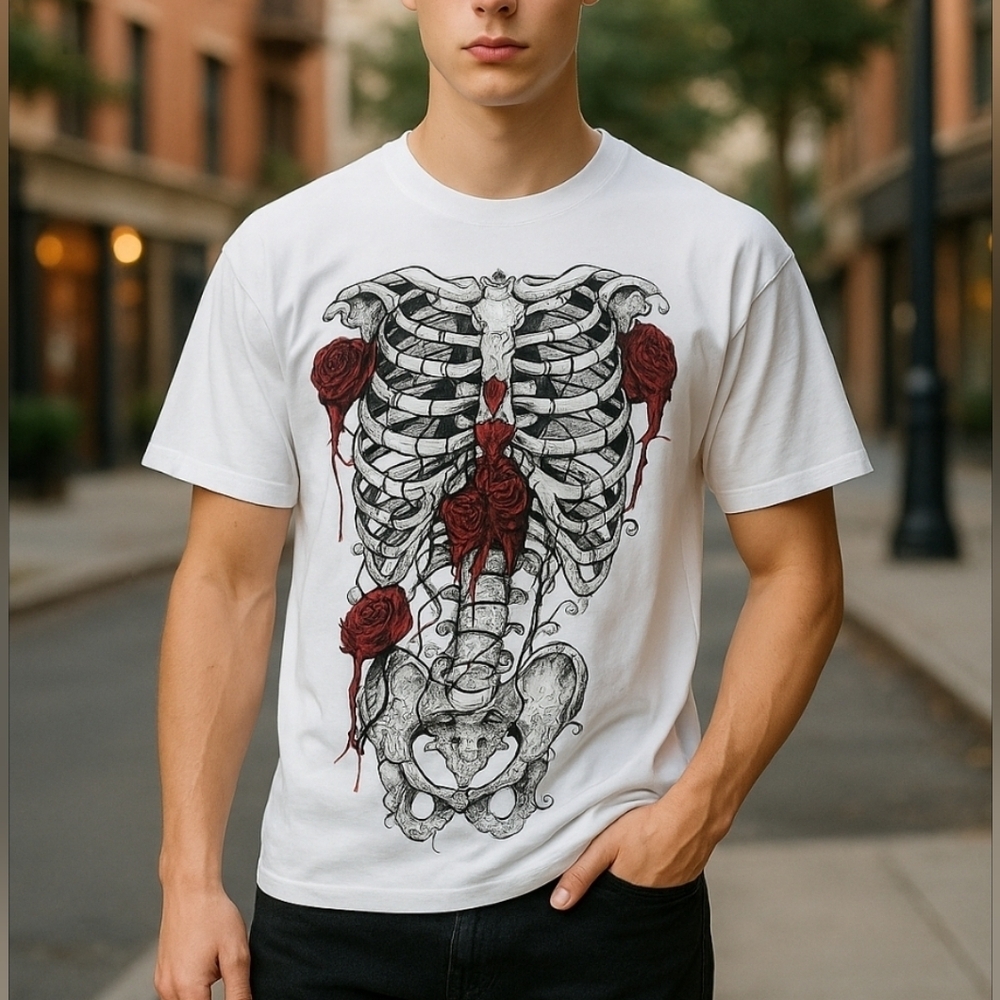 Archaic Mens Graphic tee- shirt. Size small